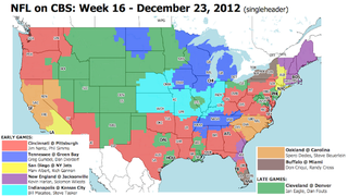 Illustration for article titled Which TV Market Is Getting Screwed This Sunday? An Analysis Of Week 16 NFL Viewing Maps